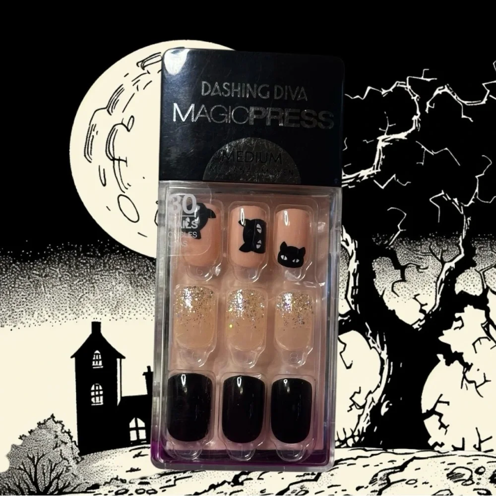 3 sets Halloween Press on Nail kits 🎃 Dashing Diva Magic Press on manicure - Picture 6 of 8